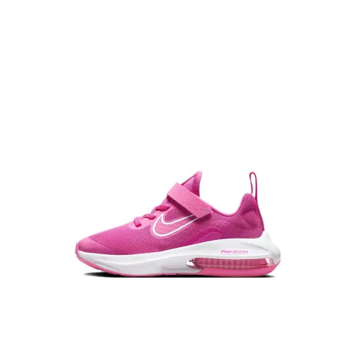 Nike Air Zoom Arcadia 2 Slip Resistant Shock Absorbers Низкий Топ Детские Беговые Кроссовки Розовый Красный Дети Возраст 3-7 Лет