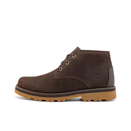 Timberland COURMA Износостойкий Дышащий Теплоизоляционный Ботинки до щиколотки для активного отдыха Коричневый Подростки