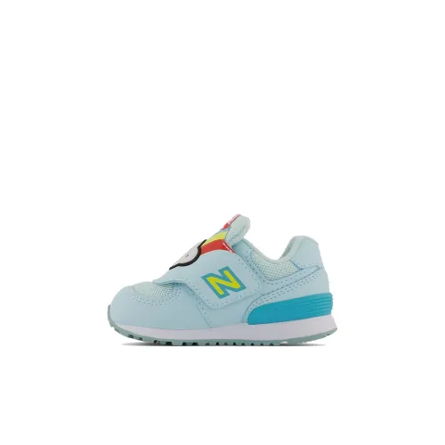 New Balance NB 574 Series Низкий Топ Обувь для малышей Солнечный день Синий Младенец и Малыш