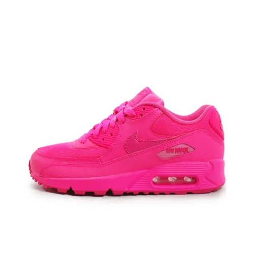 Nike Air Max 90 Low Топ Детские Беговые Кроссовки Розовые