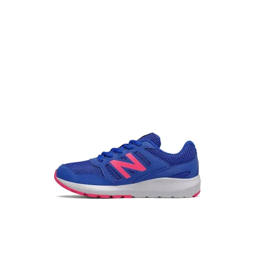 New Balance NB 570 V2 Low Топ Беговые кроссовки Синий Розовый Детский