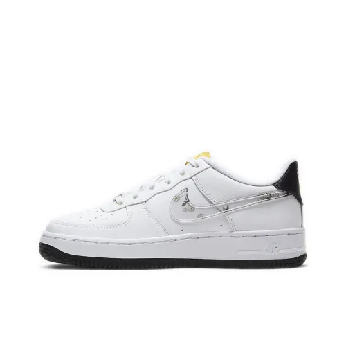 Nike Air FORCE 1 'Daisy Pack' Противоскользящий устойчивый к истиранию низкий топ детские скейтбординги белый подростки