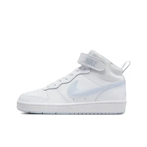 Nike MID 2 MID Топ Детские Скейтбординги Бело-серый Подростки