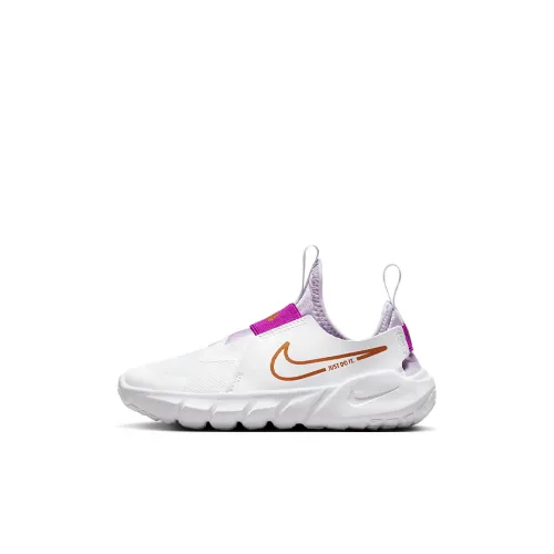nike Flex Runner 2 Slip Resistant Abrasion Resistant Низкий Топ Детские беговые кроссовки Белый Children Возраст 3-7 лет