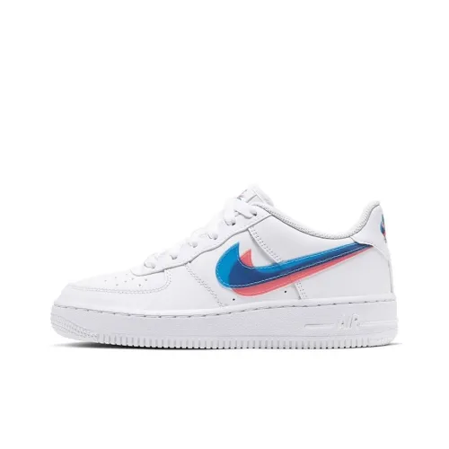 Nike Air FORCE 1 LV8 Ksa Амортизация Низкий Топ Детские Скейтбординг Белый