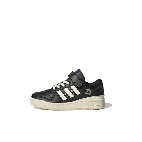 Adidas Originals Forum Low C Low Топ Детские Скейтбординги Черный Children Возраст 3-7 лет