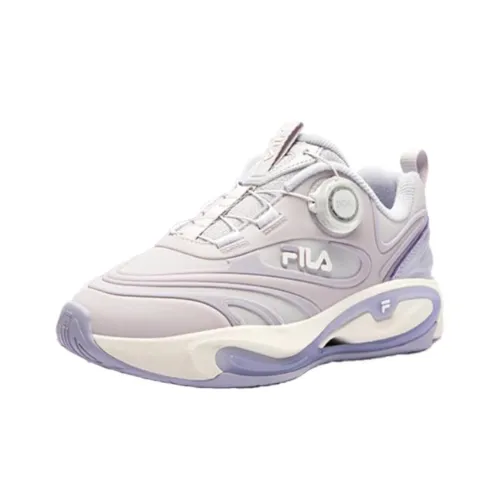 FILA KIDS Юбка Резистентные амортизаторы Низкий Топ Детская беговая обувь Фиолетово-синяя Подростки