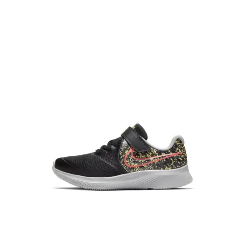 Nike Star Runner 2 Противоскользящий Амортизация Устойчивый к истиранию Дышащий Легкий Низкий Топ Детская Беговая Обувь