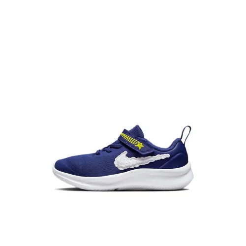 Nike Star Runner 3 Dream Low Топ Детские беговые кроссовки Темно-синий Children Aged 3-7 лет
