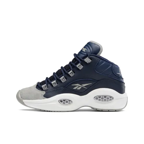 REEBOK Question Mid Баскетбольные кроссовки для игры топ морской синий подростки