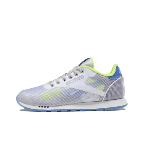 Reebok Classic Leather Детская беговая обувь с низким верхом для школьного возраста