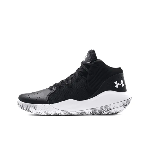 Under Armour Jet '21 Детские баскетбольные кроссовки MID Топ Школьный возраст
