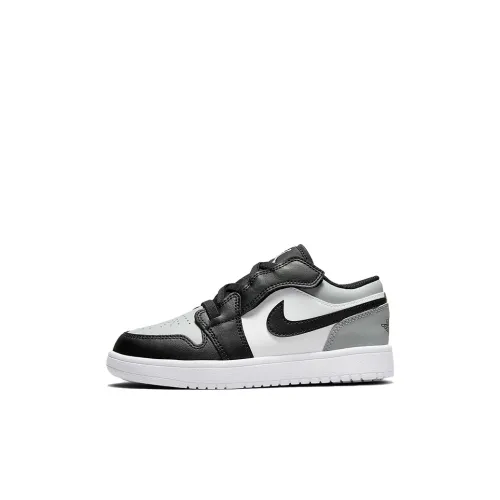 Jordan Air Jordan 1 Low Alt Low Топ Детские баскетбольные кроссовки Черный Серый Для детей 3-7 лет