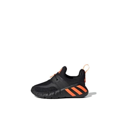 Adidas Rapidazen I Дышащая Низкая Обувь для Малышей Черная и Оранжевая Infant и Toddler