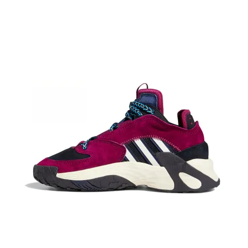 Adidas Originals STREETBALL J Устойчивый к истиранию Низкий Топ Детские Баскетбольные Кроссовки Черный Фиолетовый