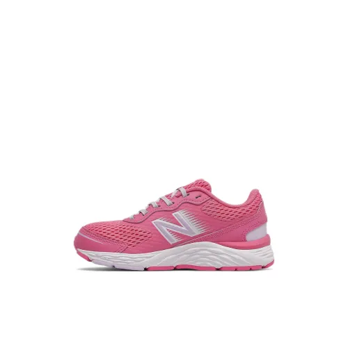 New Balance NB 680 Series V6 Low Топ Беговые кроссовки Розовый Детский