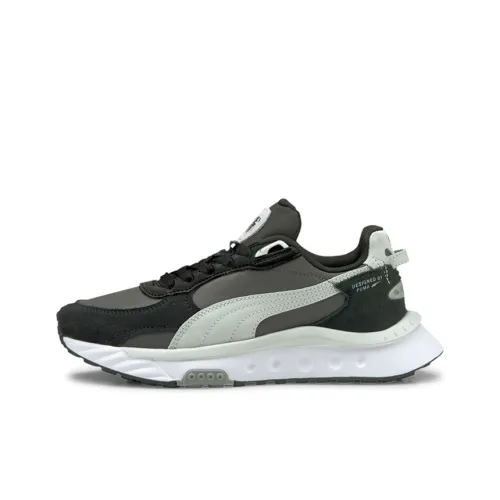 PUMA Wild Rider Rollin Детская тренировочная обувь с низким верхом для школьников