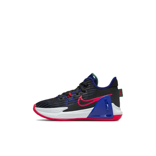 Nike Witness 6 Low Топ Баскетбольные кроссовки Черно-розовый для детей 3-7 лет