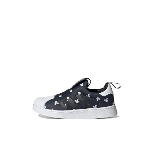 Adidas Originals Superstar Series 360 Low Топ Детские Скейтбординги Сине-белый Дети 3-7 лет
