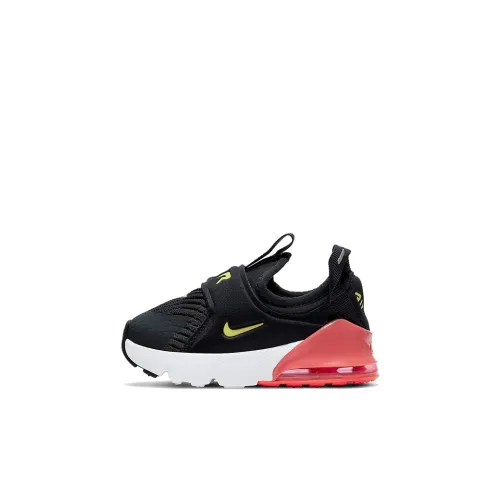 Nike Air Max 270 Extreme Low Топ Обувь для малышей Черный Желтый Красный Infant And Toddler