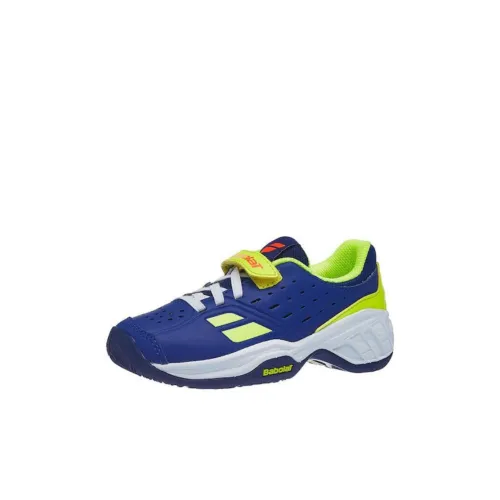 Babolat Детские кроссовки для тренировок Low Топ Синий/Неоново-желтый Kids