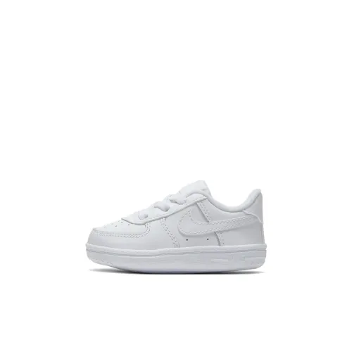 Nike Air Force 1 Crib Low Топ Кроссовки для скейтбординга Белый Infant Wa Toddler