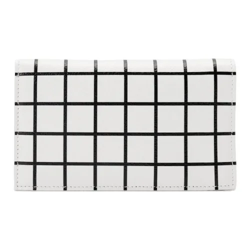 Il Bisonte Кошелек из коровьей кожи среднего размера Women's White