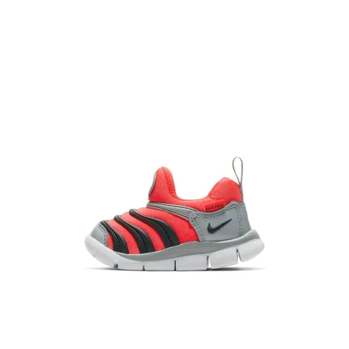 Nike Dynamo Free Low Топ Обувь для малышей Красный черный Gray Infant And Toddler