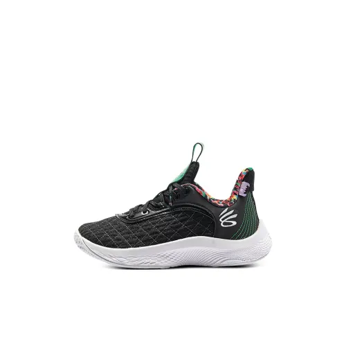 Under Armour Curry 9 Детские баскетбольные кроссовки Низкий Топ Предшкола