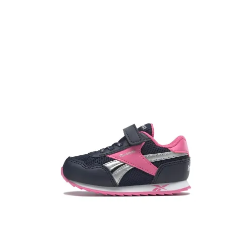 Reebok Classic Jogger 3 Дышащая Низкая Обувь для Малышей Синие и Розовые Infant и Toddler