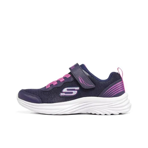 Skechers DREAMY DANCER Низкий Топ Детские Лайфстайл Обувь Синий Розовый Подростки