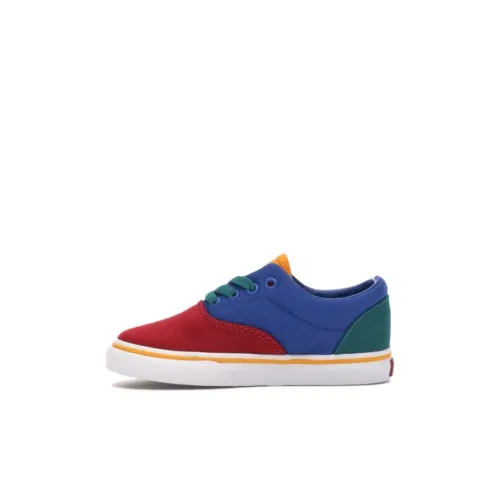 Vans Low Топ Детские Скейтбординги Синий Красный Детский