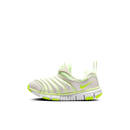 Nike Dynamo Free Low Топ Спортивная повседневная обувь Серый Зеленый Для детей 3-7 лет