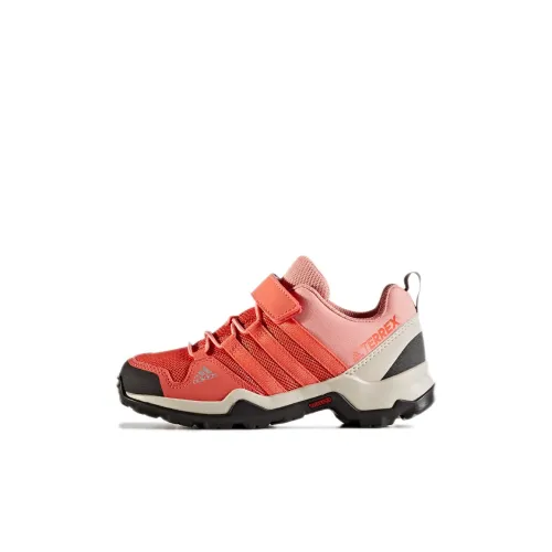 adidas Terrex Ax2r CF K Slip Resistant Abrasion Resistant Low Top Уличная обувь Кораллово-розовый Детский
