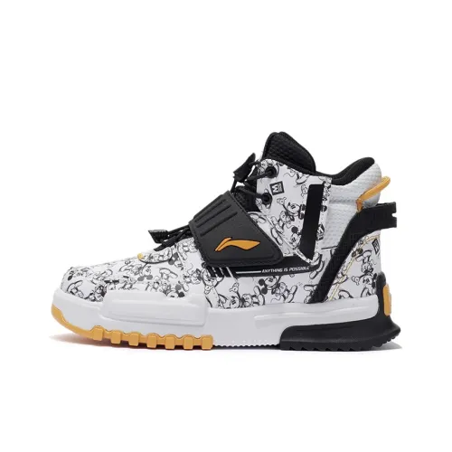 LINING YOUNG Детская беговая обувь с высоким верхом для школьного возраста