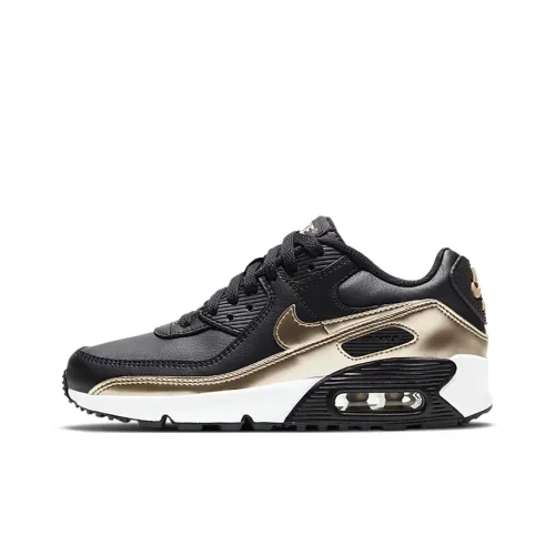 Nike Air Max 90 Детская беговая обувь Низкий топ Унисекс
