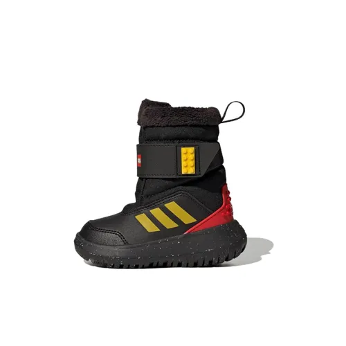 Adidas Устойчивые к истиранию Водонепроницаемые Термоботинки Crew для детей 3-7 лет