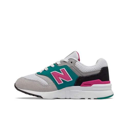 New Balance NB 997H Low Топ Беговые кроссовки Белый серый зеленый Подростки