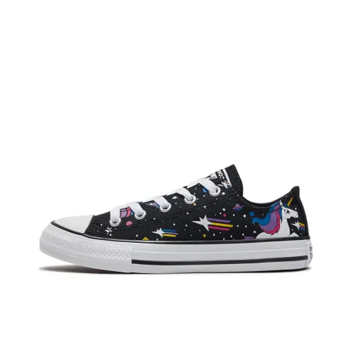 Converse Chuck Taylor All Star Устойчивые к истиранию Дышащие Низкие Кеды Черные