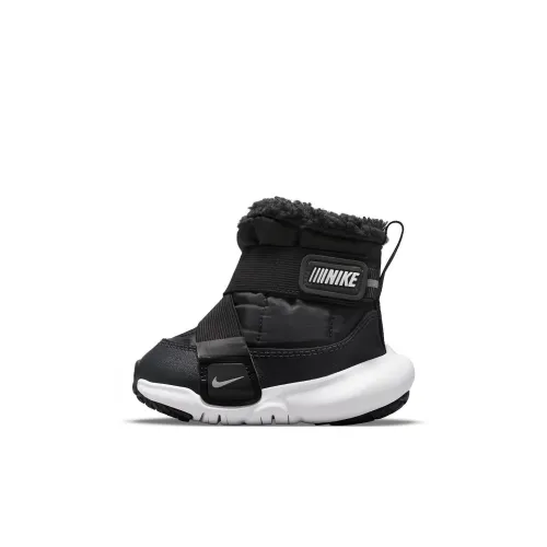 Nike Flex Advance Boot Устойчивый к истиранию Термический Высокий Топ Обувь для малышей Черный Новорожденный и Малыш