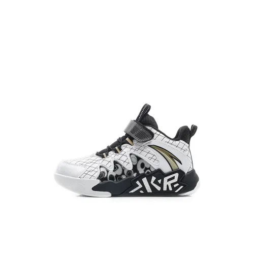 Anta Противоскользящие Амортизирующие Устойчивые к износу Отводящие влагу MID Баскетбольные кроссовки