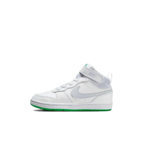 nike MID 2 MID Топ Детские Скейтбординги Бело-зеленый Children Возраст 3-7 лет