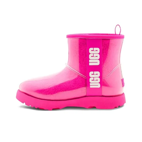 UGG CLASSIC CLEAR MINI Детские зимние сапоги Фиолетовый Подростки