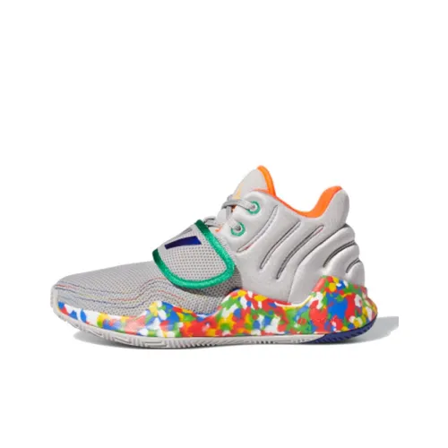 Adidas Deep Threat Детская баскетбольная обувь, низкий топ, школьный возраст