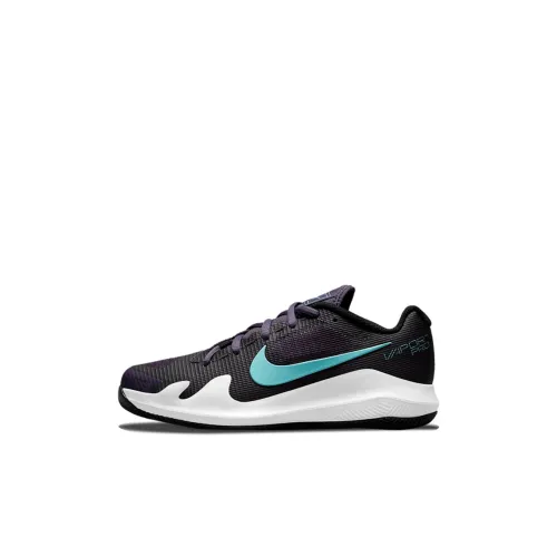 nike Court Jr. Vapor Pro Slip-resistant Амортизация Устойчивость к истиранию Дышащие Кроссовки для тенниса Темно-фиолетовый Синий Детский