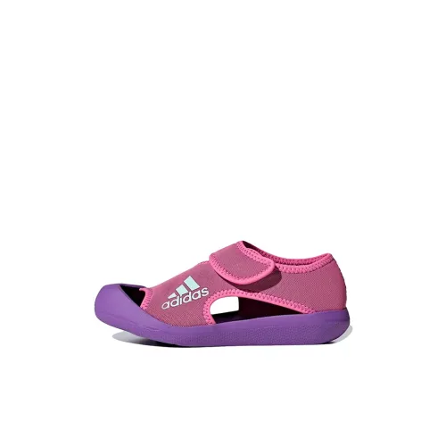 Adidas Slip-resistant Abrasion-resistant Children's Sandals Pink Children Aged 3-7 Years Adidas Slip-resistant Abrasion-resistant Детские сандалии Розовые для детей 3-7 лет