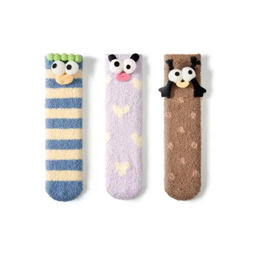 PRIMEET Носки Crew Женские упаковка из 3 пар