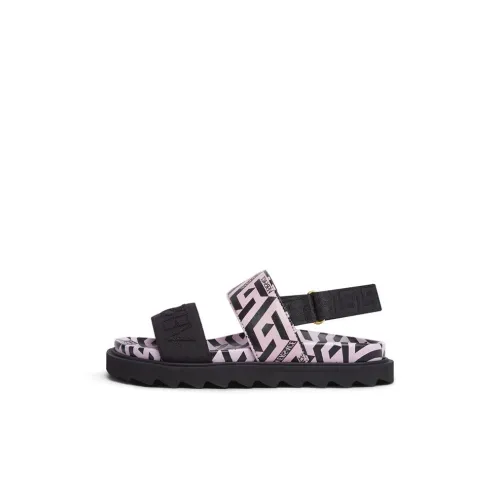 FANSIZHE La Greca Children's Sandals Black Pink Детские