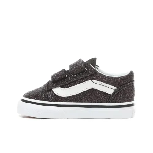 Vans Old Skool Collection Низкие Кеды для Скейтбординга Детские Черные Серые Подростковые