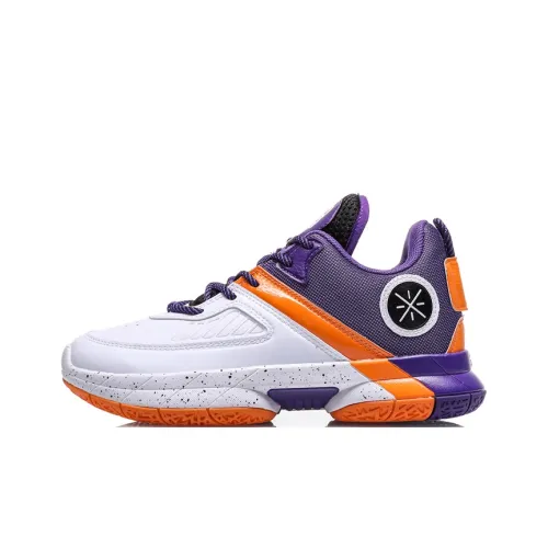 LINING YOUNG WAY OF WADE Детская баскетбольная обувь Низкий топ Школьный возраст